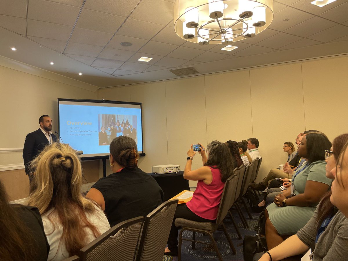 This morning, I had the opportunity to speak at #NAEH2023 about the advocacy work @WINNYC_ORG has been doing and whats worked for us to help it translate into legislative victories on mental health and housing access in NYC