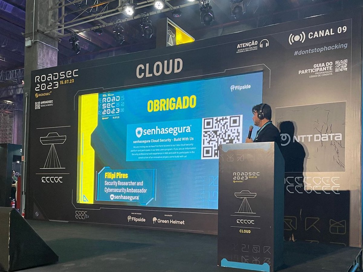 FilipiPires's tweet photo. This weekend another edition of @roadsec took place. This year I've been talking about:
Effects Malware Hunting in Cloud Environment
Thanks @senha_segura for all your support.
#security #cloudsecurity #attackpath #aws #awssecurity #offensivesecurity #opensource #opensourcesecurity #redteam #blueteam #appsec #appsecurity #cybersecurity #malware #security #opensource #cybersecurity #malware #cyber #pentesting #malwareanalysis #infosec #redteam #malwarehunting #hacking #infosec #threathunting #bugbounty #tools #offensivesecurity #cyber #future #computersecurity #cloudsecurity #opensource #infosec #cybersecurity #offensivesecurity #defensivesecurity