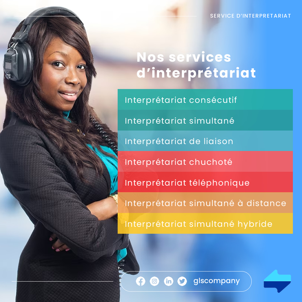 GLScompany's tweet photo. GLS propose également des services d’interprétariat. Contrairement à la traduction, qui est écrite, l’interprétation fait appel aux compétences orales des linguistes.

📷https://t.co/VbeO7ATF0a
#traduction #GLS #CrossingLanguageBarrier https://t.co/RSleXQlzUA