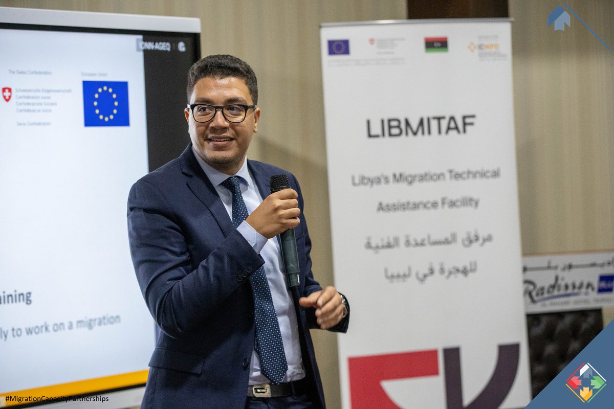ICMPDinLibya's tweet photo. Why are migration dialogues useful? How to prepare for participation to a dialogue meeting? These are some of the Q's that were answered during this week's #Professionalisation training on Migration Dialogues with our 🇱🇾 partners🌍#LIBMITAF @EUinLibya @SEMIGRATION @ICMPD https://t.co/4dXVf8Goyq
