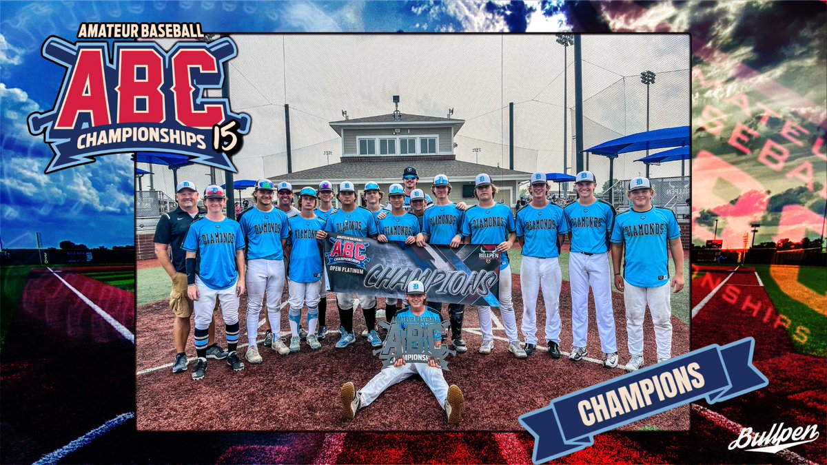 🏆Congratulations to the winners of the 2023 - 15u Amateur Baseball Championships (Open Platinum),
@GRDiamonds15  !!🏆  

#WhereBaseballMatters