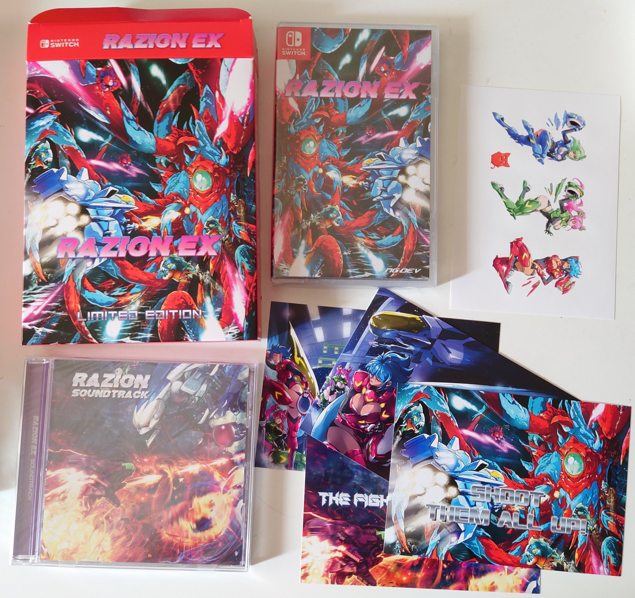 Razion EX ラジオンEX コレクターズエディション switch ソフト 新品 ラジオンEX コレクターズエディション RAZION EX