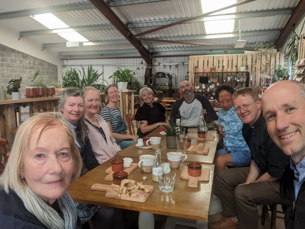 Another Team lunch @ Lemon&Jinja and sadly another farewell to a team member. Our Curate Lee is leaving us on Sun 30th July to be Vicar of Lymington Church. We will miss you Lee! Oh & a surprise visit from former Children & Families worker turned Curate Rhiannon Wilmott and Stef.