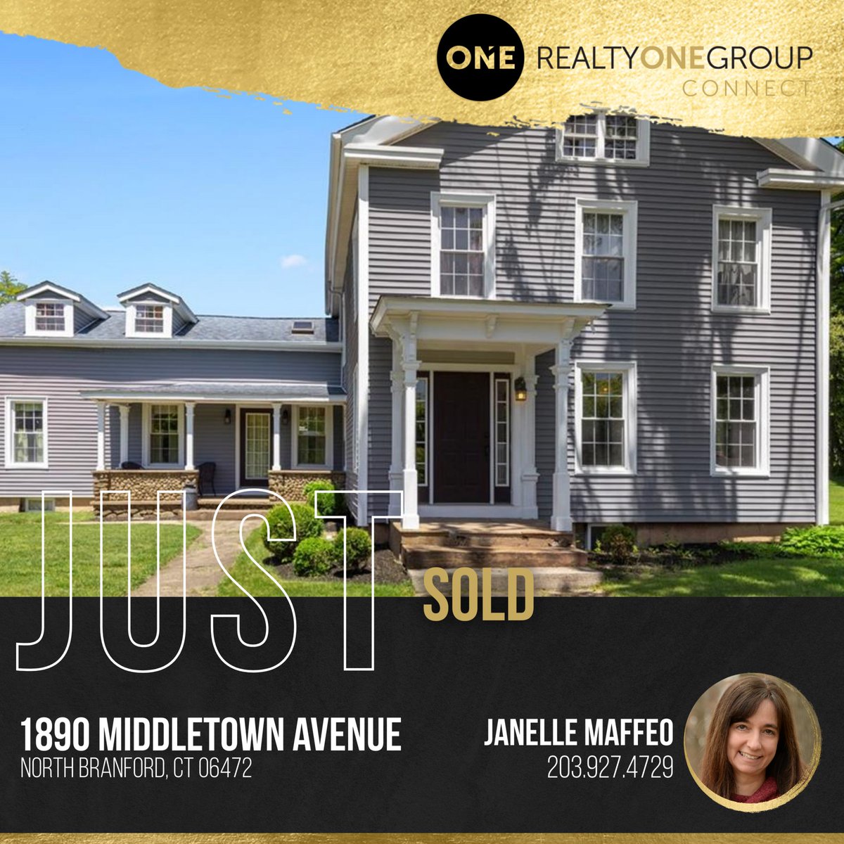 Another ONE Sold by Janelle Maffeo! Congrats to you & your clients! ☝️🙌
#JustSold #Realestate #NorthBranford #rogconnect #one #Openingdoors facebook.com/16025354531814…