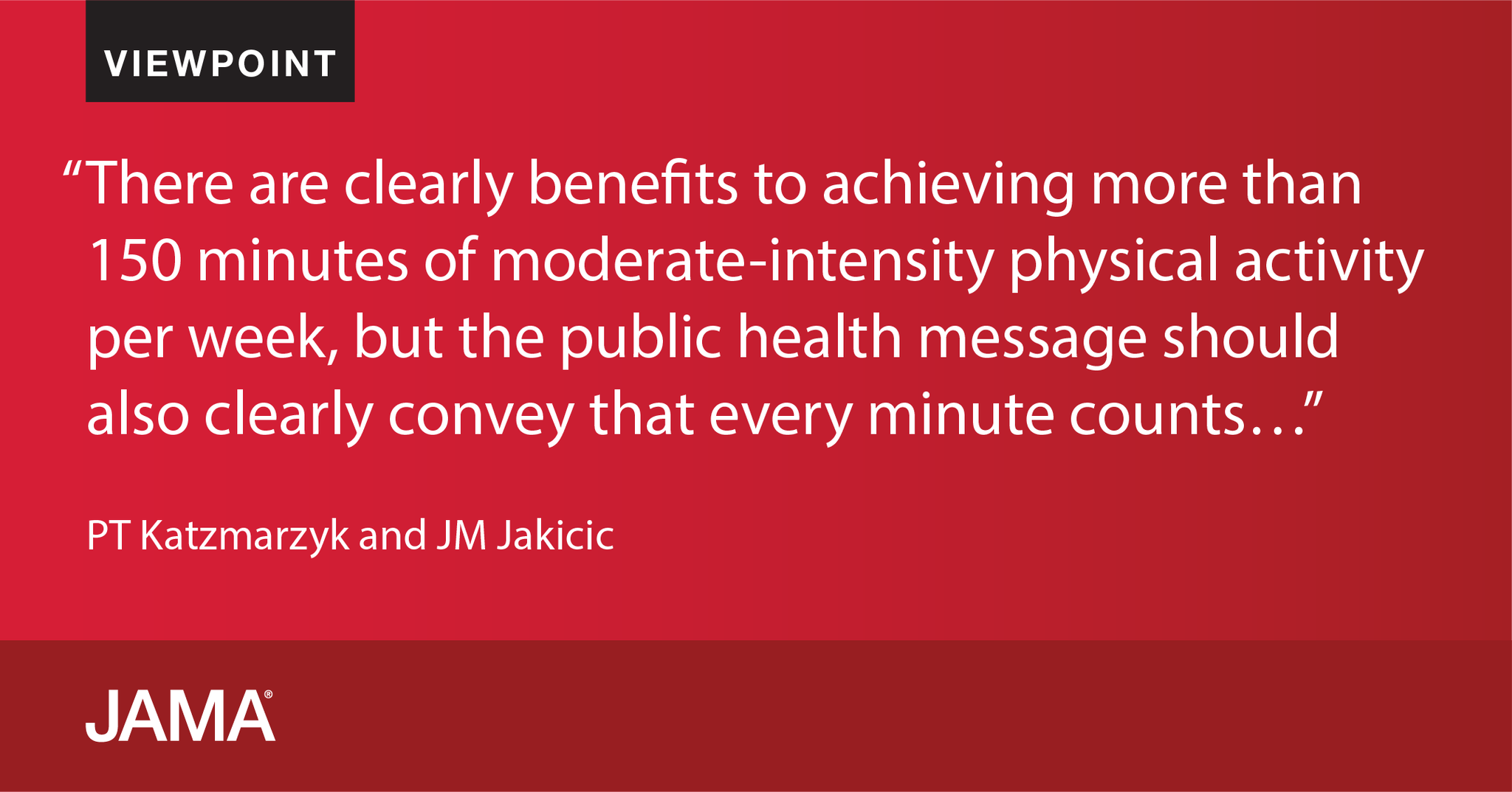 JAMA On Twitter Viewpoint The Amount Of Physical Activity jama-on-twitter-viewpoint-the-amount-of-physical-activity
