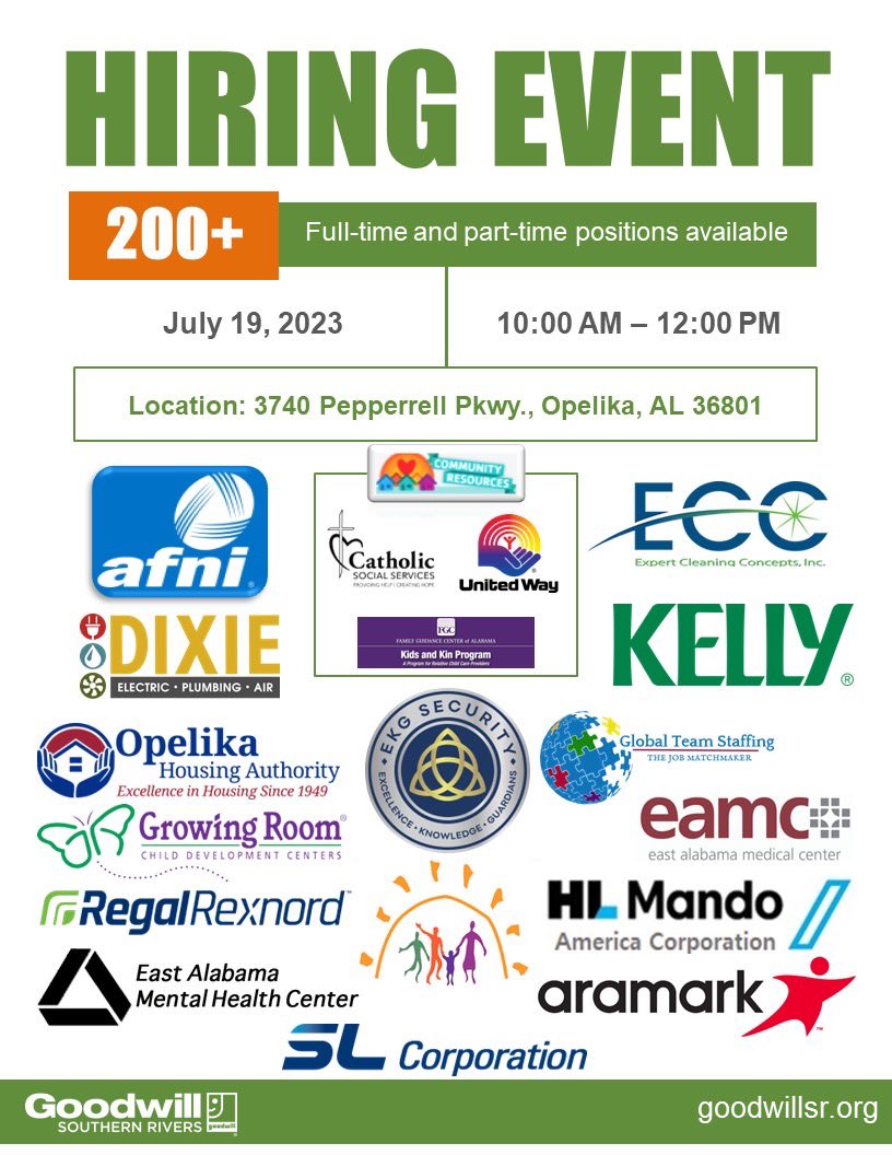 IntegreaPS's tweet photo. Tomorrow is the day! We will be at the hiring event at Goodwill from 10-12pm.  Come by and visit us to discuss opportunities with the Center and how you can make a difference! #hiring #opportunities #eamhc #share https://t.co/1gqSbYjXNu