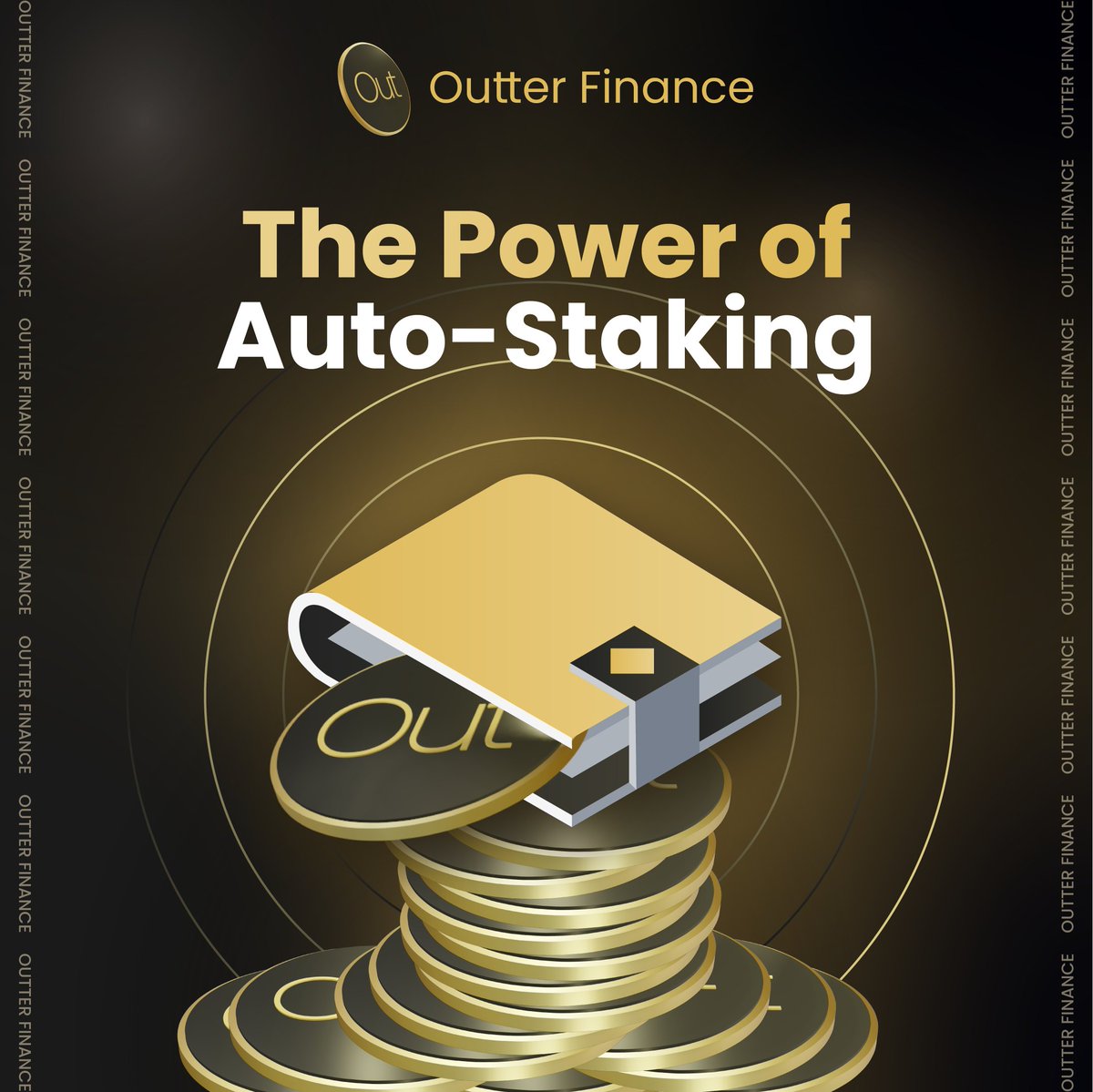 outterfinance's tweet photo. 🚀 Boost your earnings with Outter Finance's Auto-Staking! It strengthens your cryptocurrency portfolio and the network, with security and simplicity. Earn automatic returns reinvested for more Auto-Staking. 

💪🔄 Total control in a decentralized structure. 📈 #AutoStaking https://t.co/rSA3n9lNfO