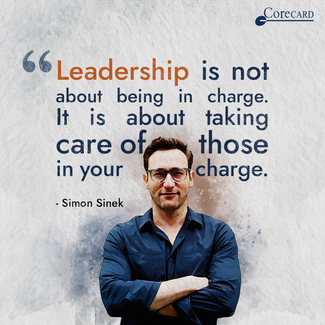 CorecardIn's tweet image. At CoreCard, compassionate leadership empowers individuals, nurturing their potential with care and emphasizing the importance of teamwork.

#corecard #leadership #quoteoftheday #empower #team #teamwork #potential #simonsinek #simonsinekquote