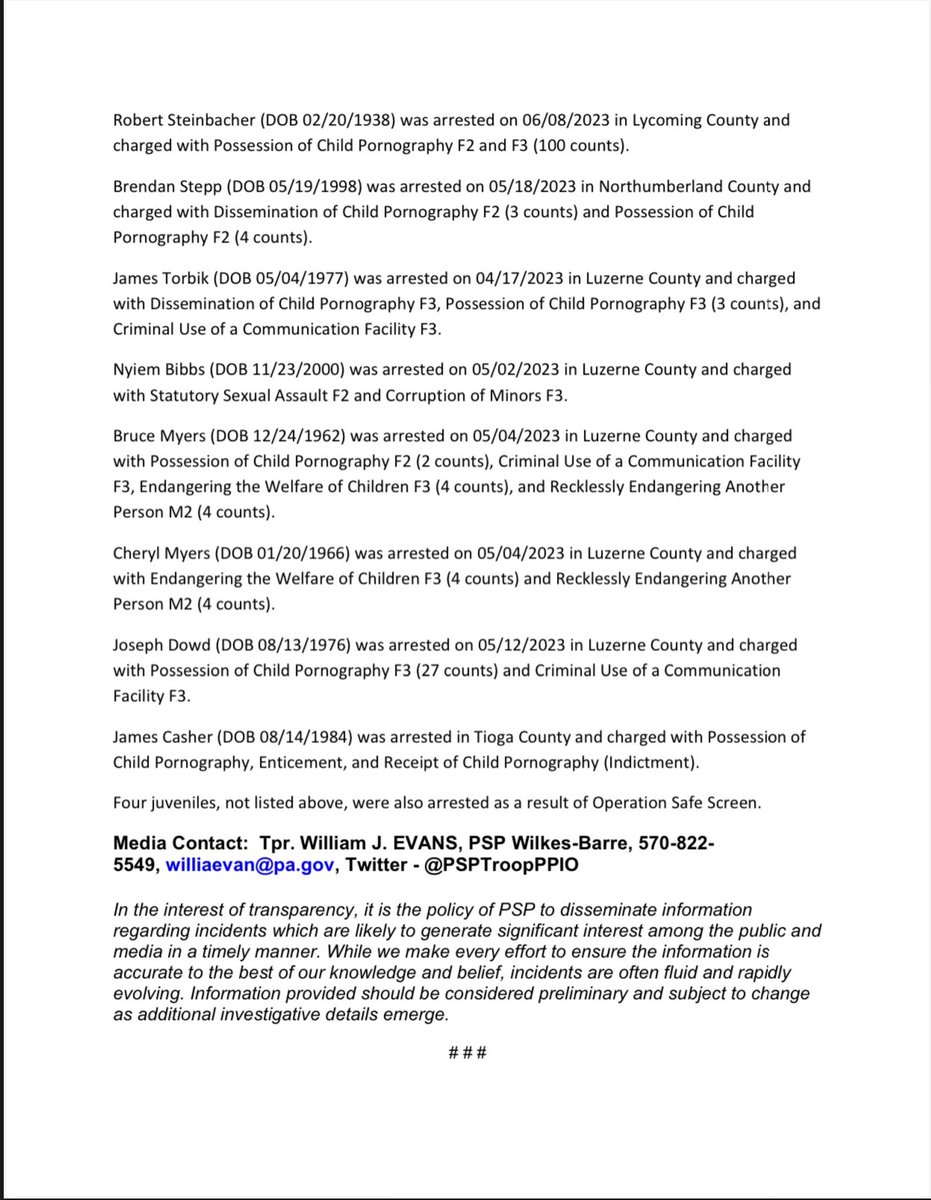 Trooper Bill Evans tweet media