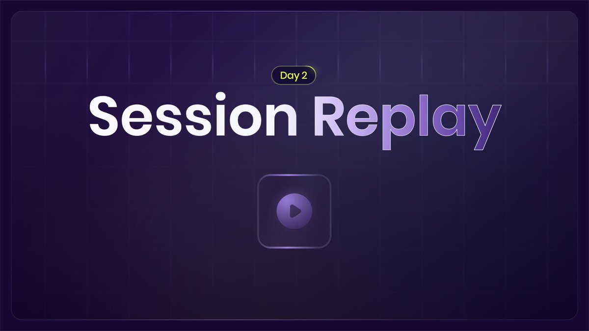 highlightio's tweet image. It’s Day Two of Highlight Launch Week! highlight.io/launch-week-2

At Highlight we love Session Replay. It’s like a security camera for your client app.

Today we're launching features to make Session Replay more powerful and more cohesive with the rest of your stack. 

🧵👇