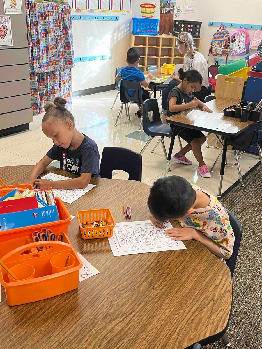 WPTESWildcats's tweet photo. West Point welcomed our newest Wildcats for Kindergarten Experience this week. We canโt wait for the rest of our students to return on August 3rd. #MovingLearningForward https://t.co/KXEsm5pxhK