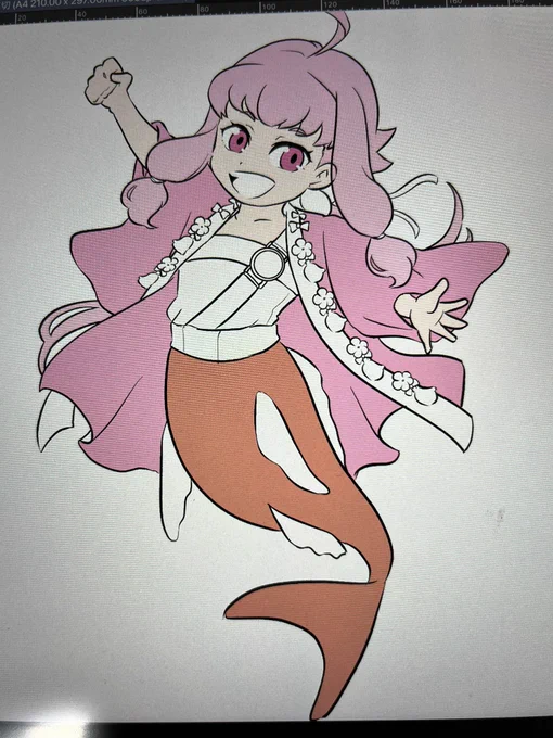 海の連隊戦開催中に描き始めたけど描き終わらなかったもの(でも描きたい意思はまだある) 