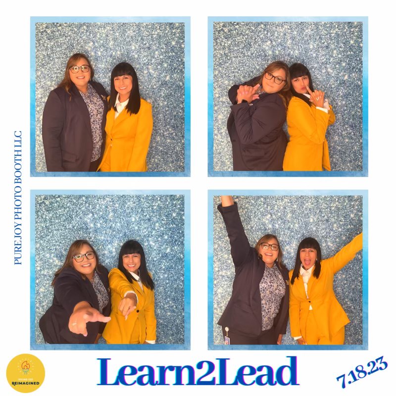 MsLValdez's tweet photo. These @BartonBuff duo is excited about Learn2Lead @MrsJaramillo3 #UnleashTheHERD #StampedeToSuccess 🦬💙🩶 https://t.co/WHK6Sjs6kM