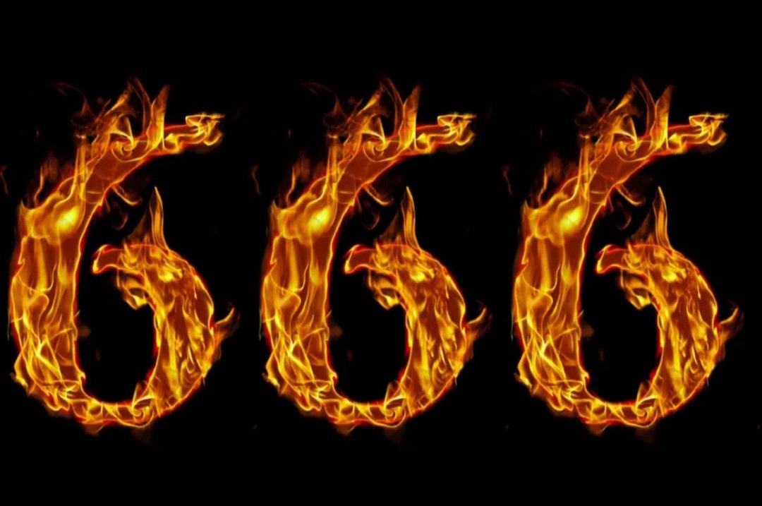 Scaaress's tweet image. The Sum of All Evils:
6 + 6 + 6 = 18
#Numbers  #MathOfLife