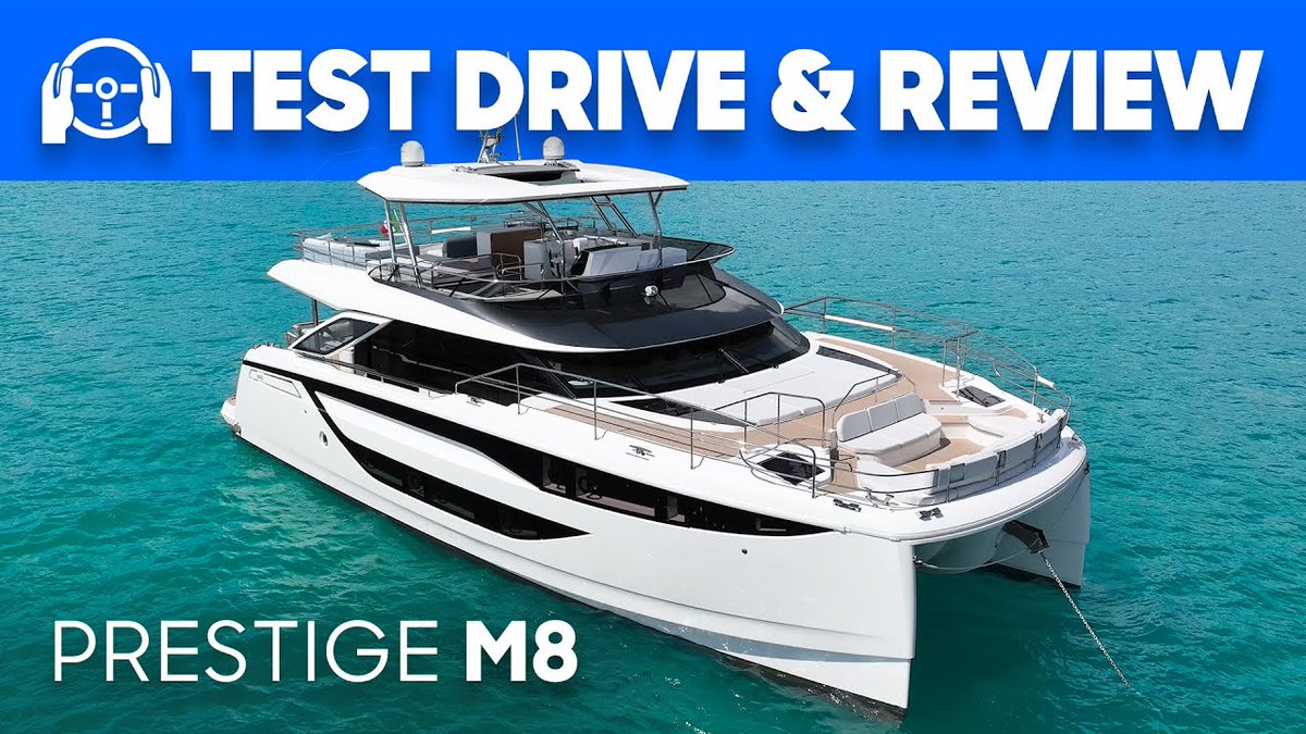 Private tour aboard the M8 by <a href="/YachtBuyer/">YachtBuyer</a>

→  buff.ly/3JS0dSK 

#M8 #MLINE #prestigeyachts #artdevivre #prestigeartdevivre