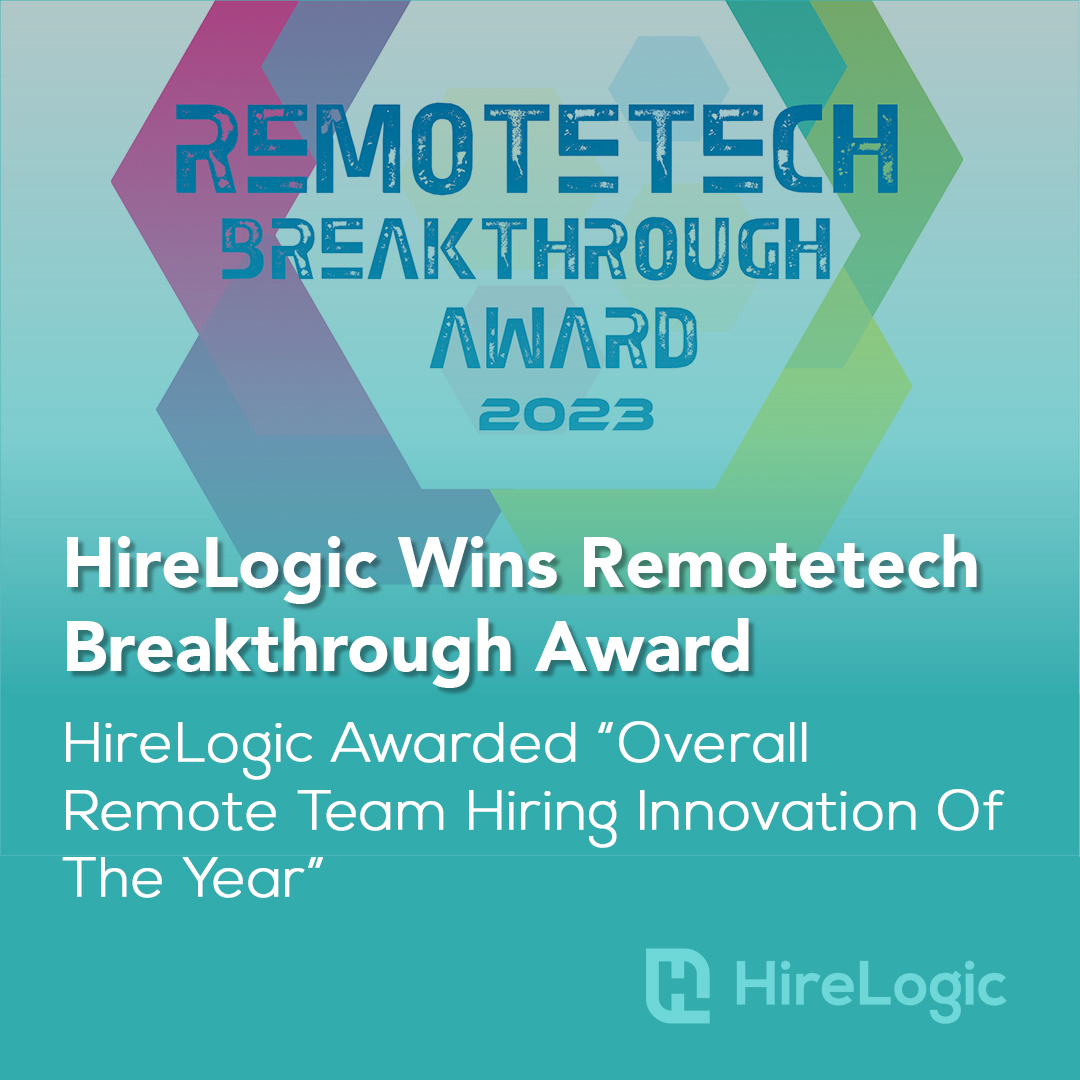 hirelogicnow's tweet photo. HireLogic Awarded “Overall Remote Team Hiring Innovation Of The Year” By RemoteTech Breakthrough
https://t.co/A0JtL7cEJE

“HireLogic has established a new standard for #interviewing candidates... their #ai driven remote innovation... addresses the... #talentacquisition market.” https://t.co/0qv40cY3bQ