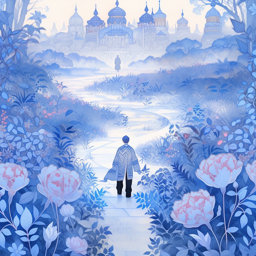 Follow me, stranger. #midjourney #AIart