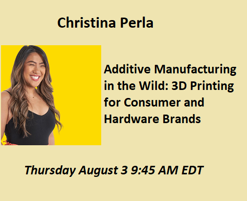 construct3dconf's tweet image. Meet Christina Perla, co-founder and CEO of @makelab_3D! A former industrial designer, Christina will be discussing how #additivemanufacturing is being used “in the wild” for brands building physical products. Register for #Construct3D today: construct3dconf.com
#education…