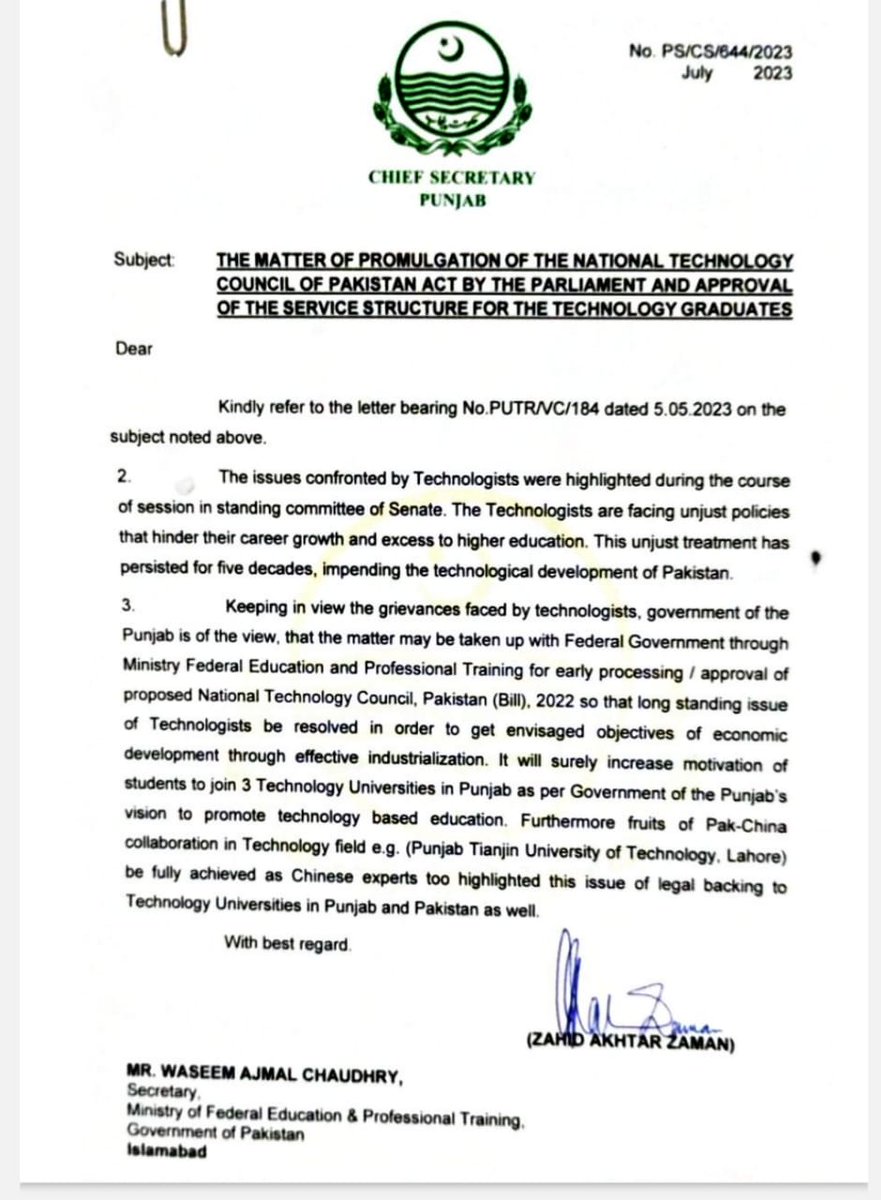ToqirRanjha's tweet photo. Urging @SyedAminulHaque to champion the #PM_Approve_NTCAct, ensuring 350k graduates become permanent supporters of the government. Let's emphasize the transformative power of technology education in creating opportunities and driving progress for Pakistan @YETA_Pakistan
@ShazaFK https://t.co/pAnFWsqQZ4