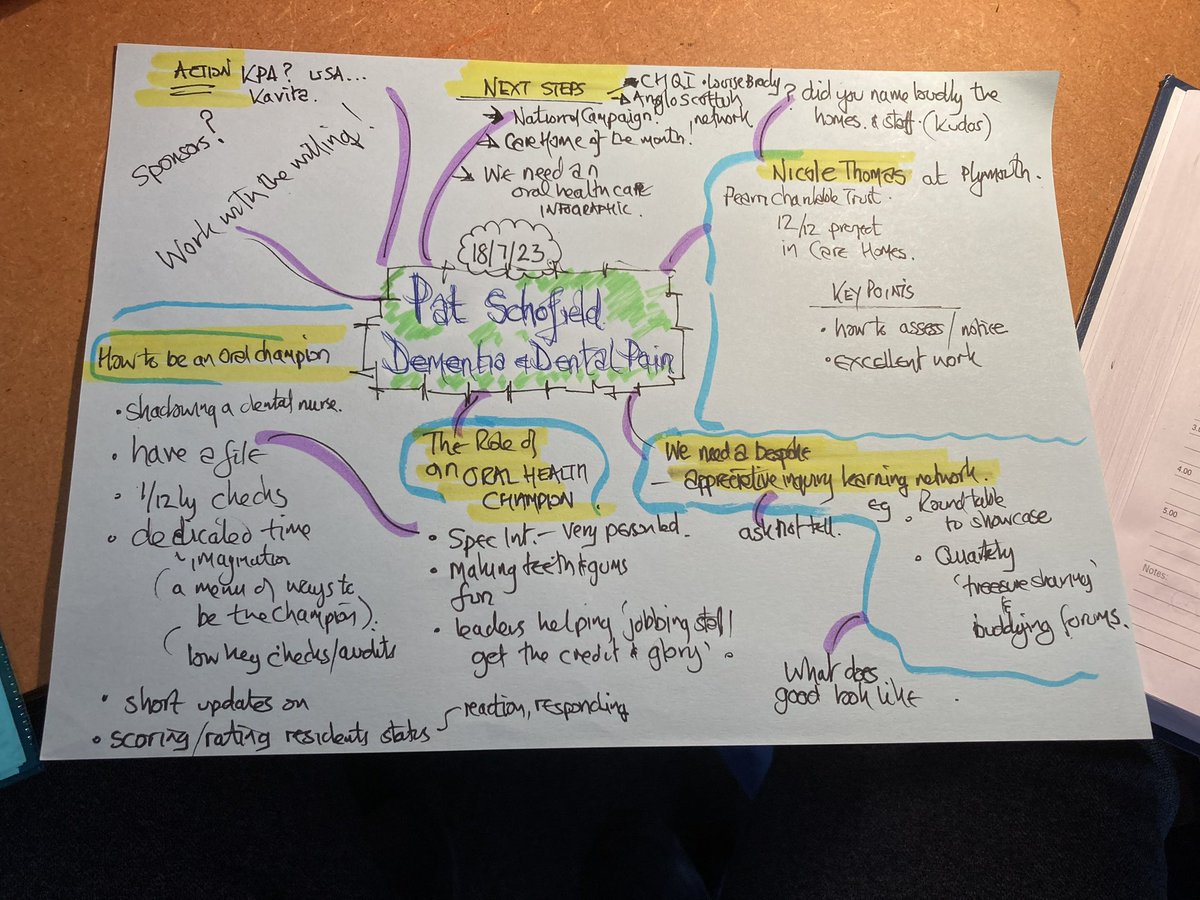 CoxonGeorge's tweet photo. #oralhealthcare Is this an issue commonly low prioritised in care homes?   For some perhaps but after profile raising focus @CQCProf #smilingmatters work in 2019 refreshed in March not so now.  Big thanks to @Patrici93267218 &amp; colleagues sharing great work today 😍 @Shashibalain https://t.co/lhswkz1SzW