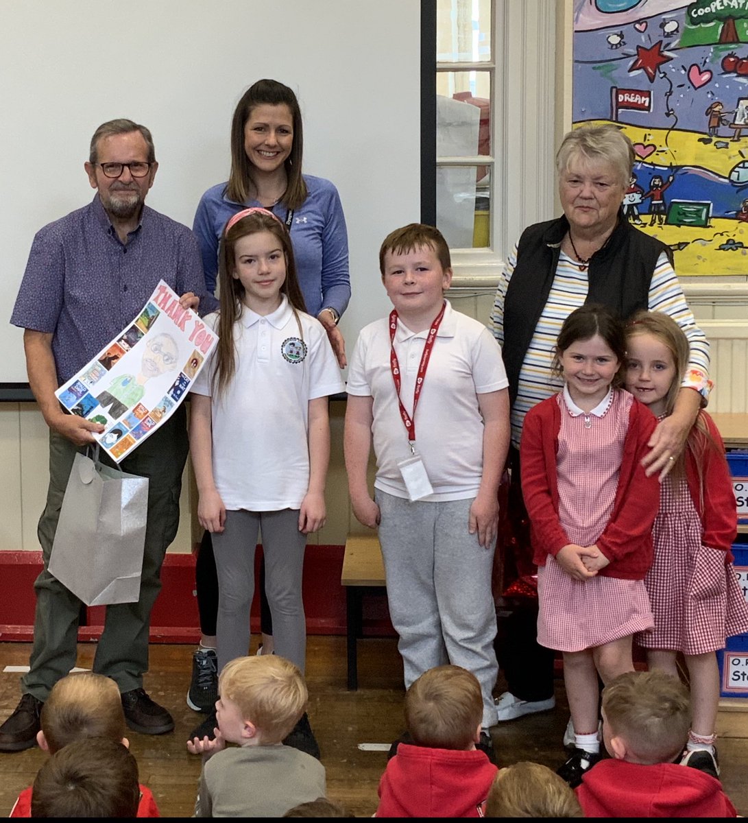 A special assembly to say a BIG thank you to our amazing volunteers Derrick, Val and John. Supporting our pupils with everything from reading, maths and gardening. You are so valued and appreciated ❤️ Thank you! #communityfocusedschools #Community