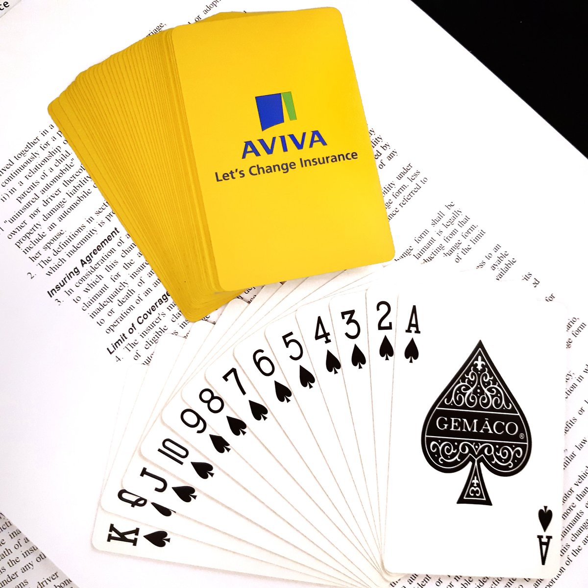 PlayCardMuseum's tweet image. Let's be a nerd about policy language and change forms today!📄
#InsuranceNerdDay #InsuranceNerd #insurance #Aviva #Gemaco #playingcards #playingcardmuseum #deckofcards #playingcardcollection #playingcarddesign #playingcardcollector #playingcardart #playingcardscollection
