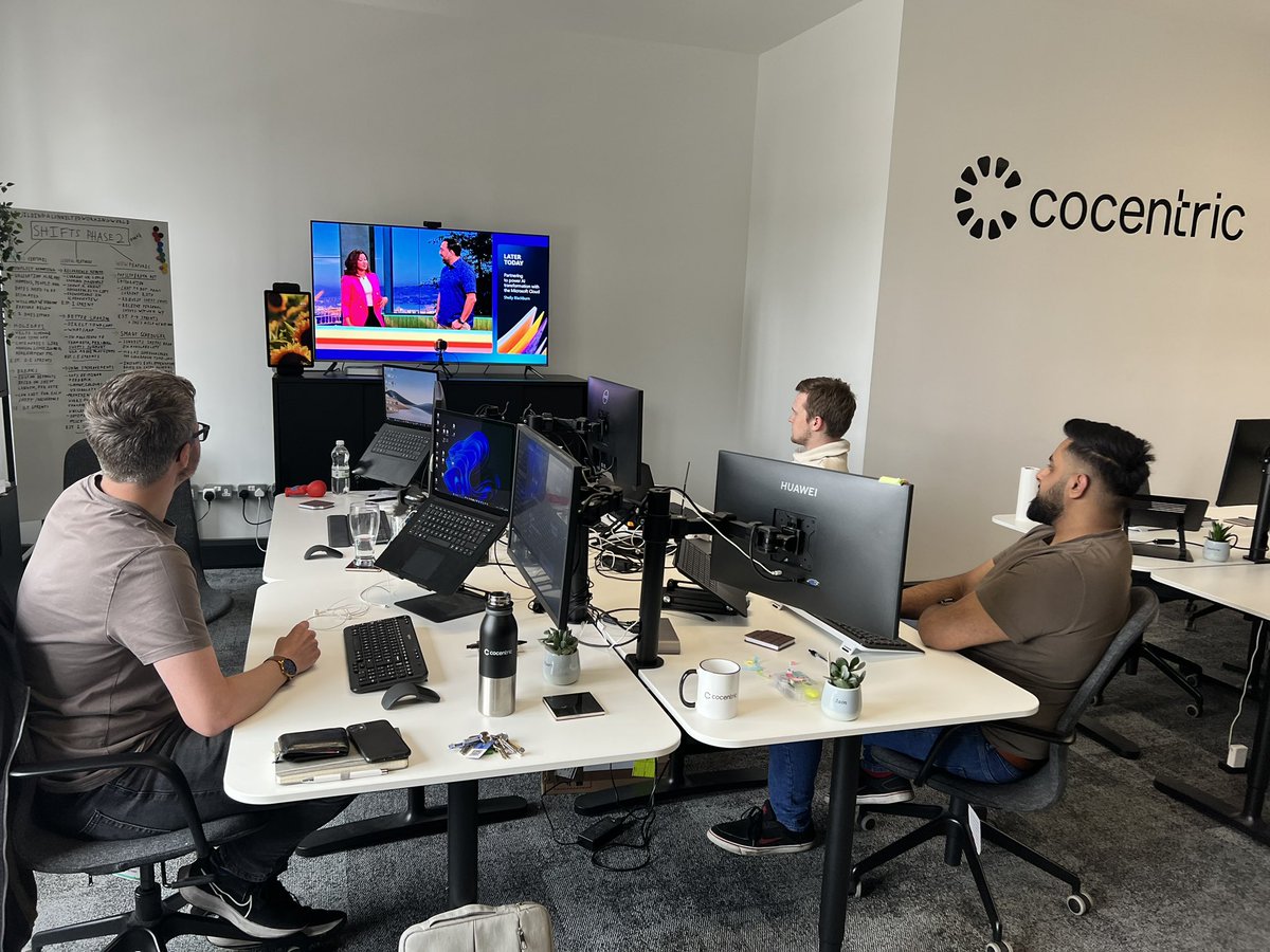 The Edinburgh office are ready for a night of learning all the new ways we can work with <a href="/Microsoft/">Microsoft</a> to build a connected working world at Microsoft Inspire #msinspire #buildingaconnectedworkingworld