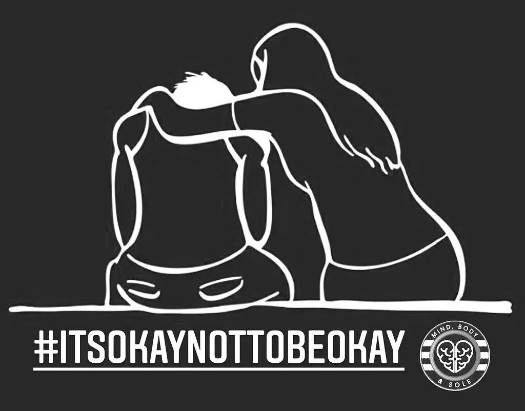 MindBodySoleUK's tweet photo. Mental health struggles can affect anyone, from any background, any age &amp; at any time. 

It's important that we normalise mental health, so we all feel comfortable in reaching out for help &amp; talking about it when we are struggling.

End the stigma 💜 

#itsokaytonotbeokay https://t.co/ec33JTC2uT