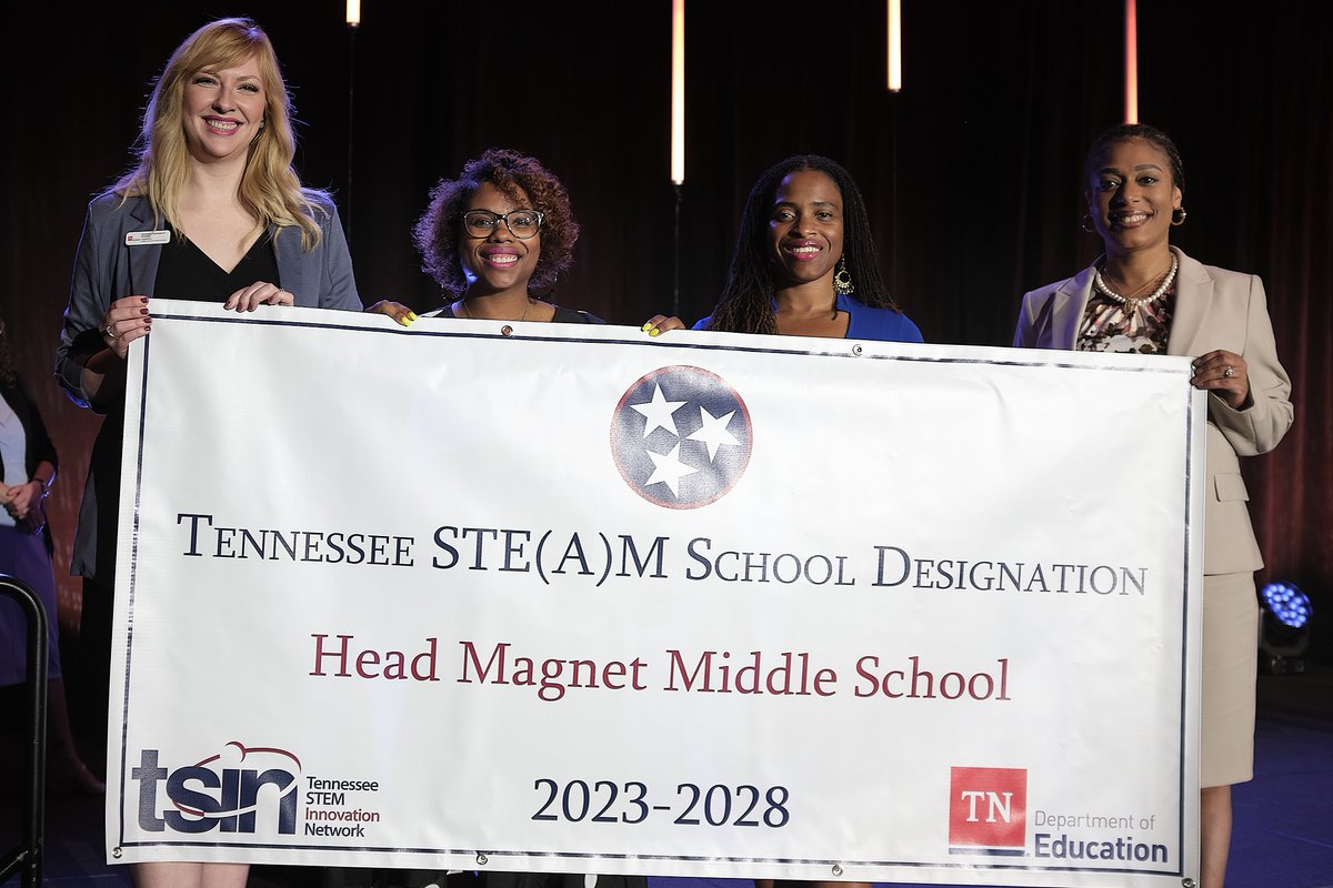 The Intent to Apply for STEM/STE(A)M Designation is OPEN! Schools that receive Designation exemplify collaborative environments with integrated learning &amp; extensive problem-solving. Schools can take a 1- or 2-year pathway. Learn more about Designation: tnstemdesignation.org