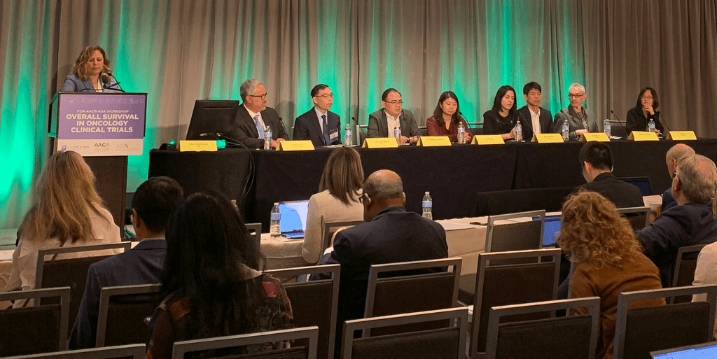 AACR (@aacr) on Twitter photo Ruben Mesa and Lisa Rodriguez led a session on "Overall Survival as a Pre-specified Endpoint" during today's <a href="/FDAOncology/">FDA Oncology</a>-AACR-<a href="/AmstatNews/">ASA</a> workshop. The panel recommended pre-specifying #OverallSurvival analyses in all trials.
bit.ly/3DiOYPr
#AACRSciencePolicy <a href="/mpdrc/">Ruben A. Mesa, MD</a> Ruben Mesa and Lisa Rodriguez led a session on "Overall Survival as a Pre-specified Endpoint" during today's <a href="/FDAOncology/">FDA Oncology</a>-AACR-<a href="/AmstatNews/">ASA</a> workshop. The panel recommended pre-specifying #OverallSurvival analyses in all trials.
bit.ly/3DiOYPr
#AACRSciencePolicy <a href="/mpdrc/">Ruben A. Mesa, MD</a>