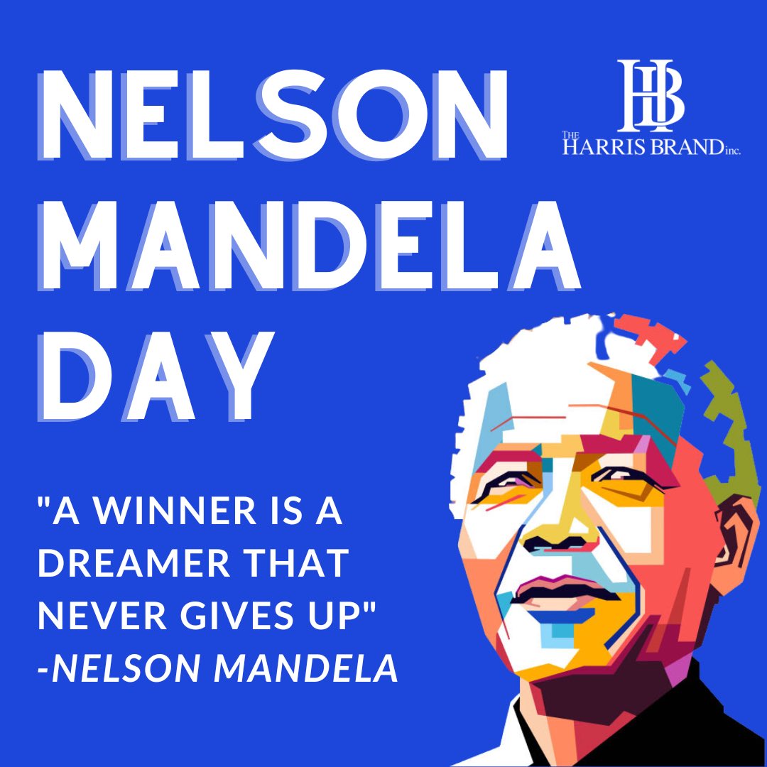 Today we celebrate Nelson Mandela International Day. 

It is a day to commemorate Nelson Mandela and the idea that each individual has the power to transform the world and the ability to make an impact.