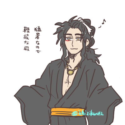 らくがき…みんなのいつもと違う姿が見てみたいなって…_(:3」∠)_ 