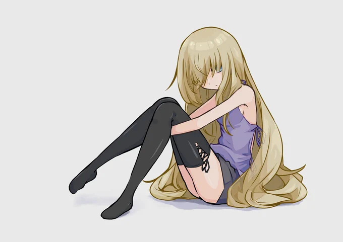 #見た人は無言で金髪を載せる 