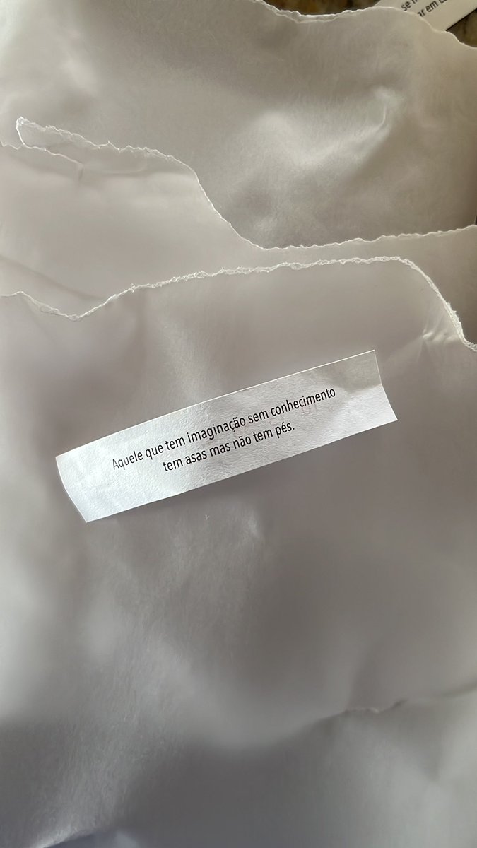 Da série: biscoito da sorte