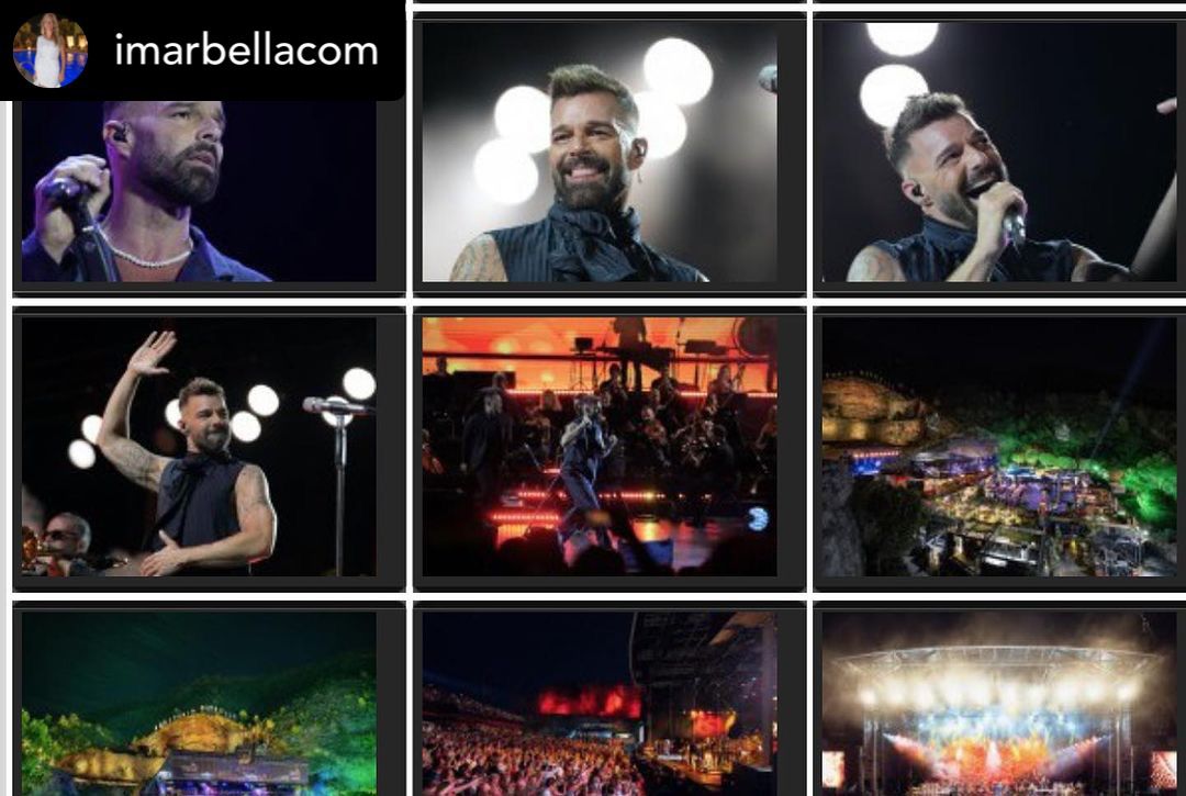 LoNuestroFCURU's tweet photo. #repost @imarbellacom @ricky_martin @starlitefestival Ricky Martin Delivers a Show-Stopping Performance at Starlite Marbella, Gallery read @imarbellacom online magazine #imarbella https://t.co/yuWh3mzbgc #rickymartin #starlitemarbella #starlite#spain#consert#puertorico https://t.co/knyemQWmYS