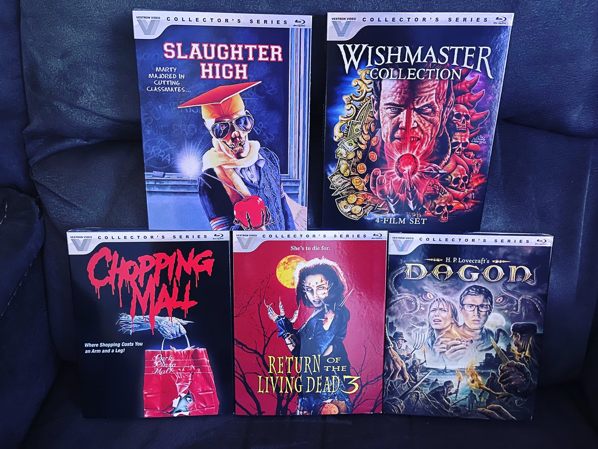 jheither's tweet image. Huge shoutout to @diabolikdvd for the killer sale on Vestron Video titles. Perfectly packaged and the slips were mint. Thanks again! #diabolikdvd #vestronvideo