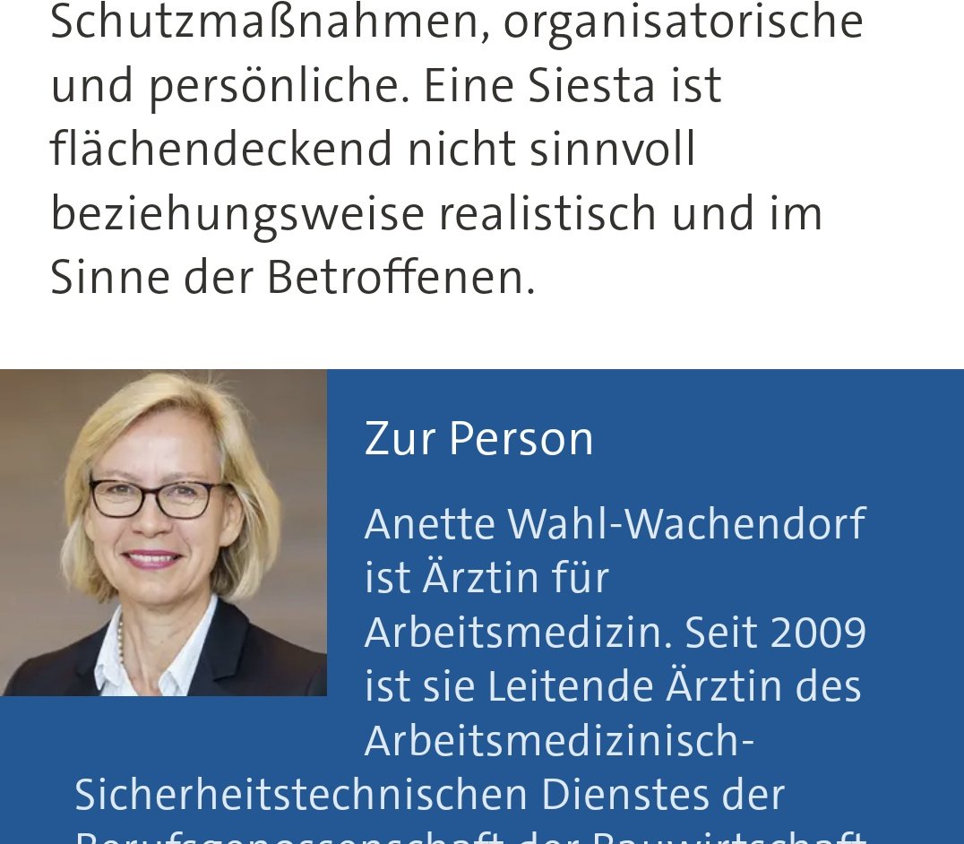 Nicht im Sinne der betroffenen ... Arbeitgeber