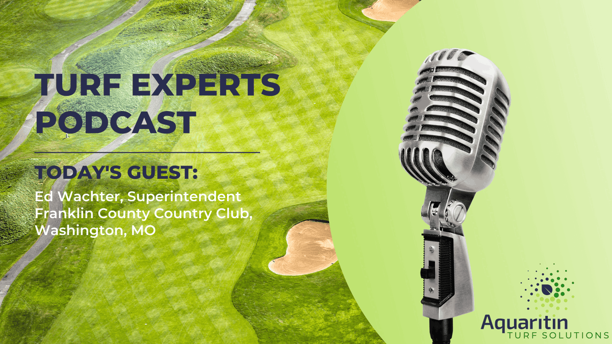 Aquaritin_Turf's tweet photo. In our latest podcast, we sat down with @ed_wachter to discuss the challenges he faces at Franklin County CC in Missouri and how he uses Aquaritin as part of his greens program. Listen to the full podcast here:
https://t.co/eh0QLVKFtB https://t.co/Br7HZdCVU6