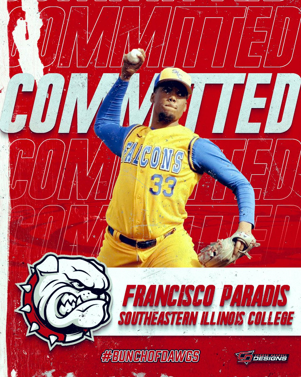 From <a href="/SICBaseball/">SIC Baseball</a> to McPherson - Welcome to the Bulldog Family, RHP Francisco Paradis (<a href="/FrnciscoParadis/">Francisco Paradis</a>)! #SkoDogs #BulldogPride