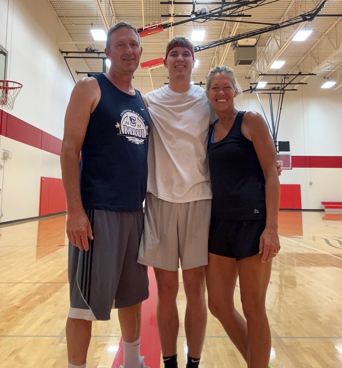 Honored and Blessed!  It’s not every day that I get to workout with <a href="/playforhim3/">Baylor Scheierman</a> !! 💙🏀