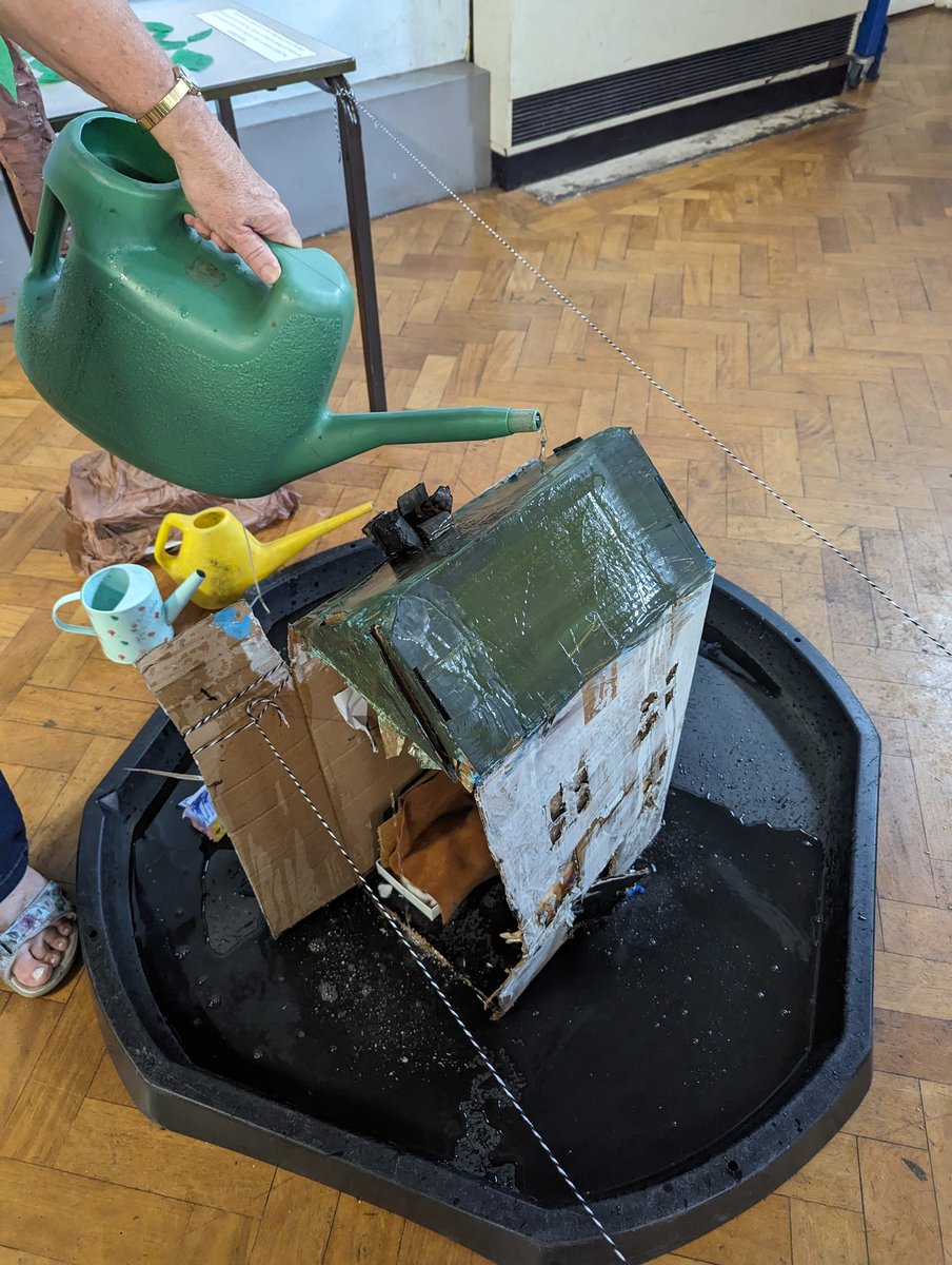 FishpondsCE's tweet photo. Natural disaster creations from our year 5 children https://t.co/JW3x0QCJpO