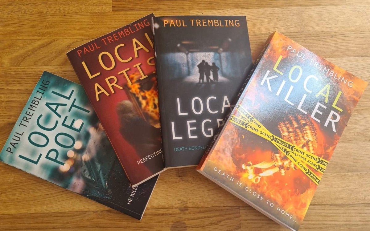 ResoluteBooks's tweet photo. Thanks to a @paul_trembling fan for these words!
"Proud to be a loyal follower of Paul Trembling 's crime work. The newest addition being Local Killer, but all worth a read. Each a great stand alone book but also a fantastic series…" #ResoluteBooks #BookReview #LocalKiller https://t.co/ouHdCXxTuT