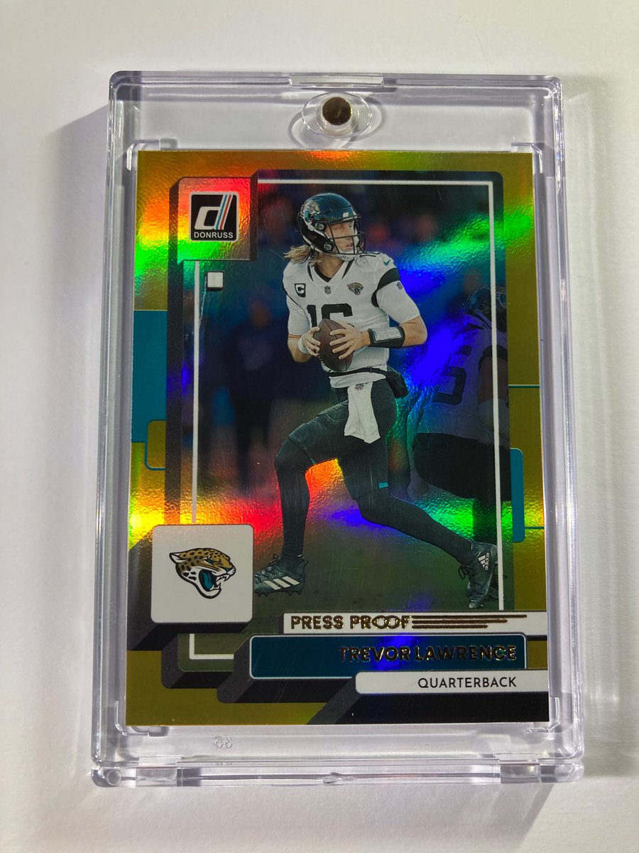 🎁Appreciation Day Giveaway🎁

Winner Announced Friday

🔥Trevor Lawrence Gold Press Holo

To enter
1. Follow
2. Retweet
3. Like

#NFL #Jacksonville #Jaguars #Clemson