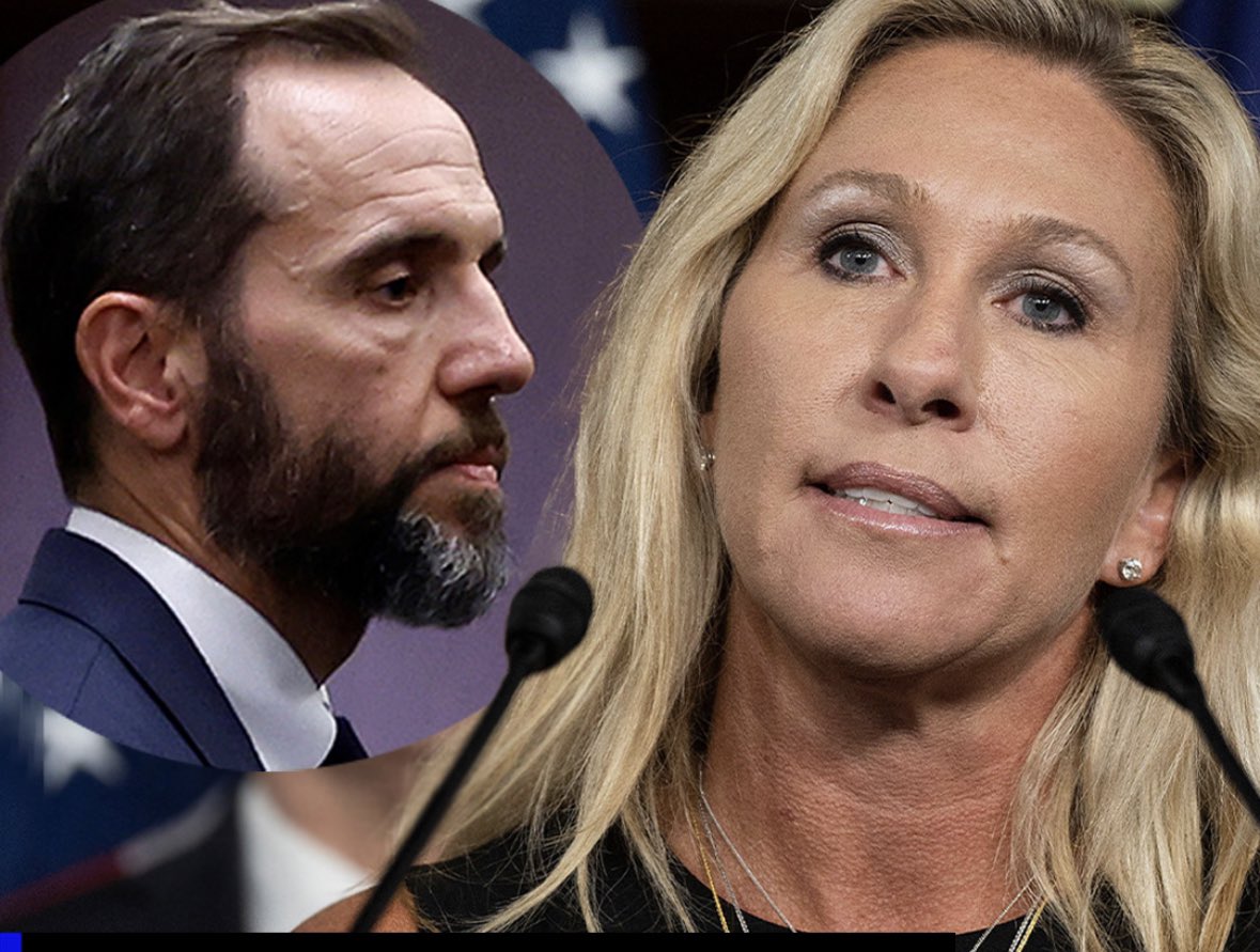 BREAKING: Marjorie Taylor Greene, just called Special Counsel Jack Smith a “bitch”.
She said: “He only targets Republicans because he’s a weak little bitch for the Democrats.”
FACT: Jack Smith was the chief prosecutor at the Kosovo Specialist Chambers, an international… https://t.co/uu3sdGtxhG https://t.co/bnV8Aac0YI