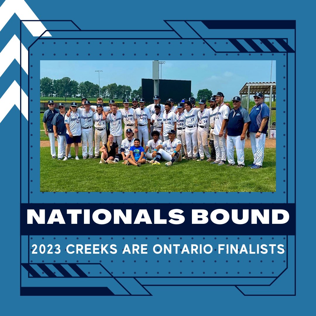 GuelphCreeks's tweet photo. The creeks are headed to Nationals in Manitoba🥈🙌 https://t.co/oAJ0aDOKYu
