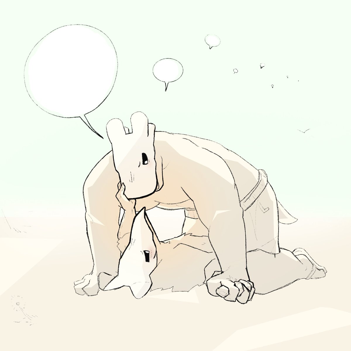 his soft dandelion words