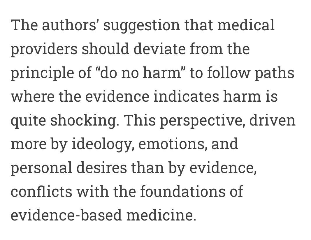 @SwipeWright @JenniferLahl @kal_fell A very balanced analysis of an absurd and harmful proposition that a woman transitioning to a man should still be able to gestate as a woman and at the same time be a man.