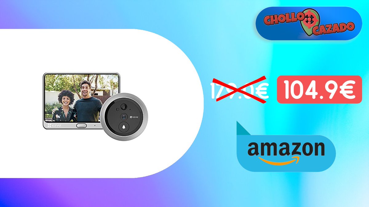 CholloCazado's tweet photo. Esto si que es un CHO-LLA-ZO 🔥 | #AmazonES

❌ PVP: 179,00€
✅ Oferta: 104,90€

🛒 https://t.co/YldIoJOtYs 🔥

👁️ Más ofertas como esta en https://t.co/m8xQIRPvZF https://t.co/LaNcOqELTD