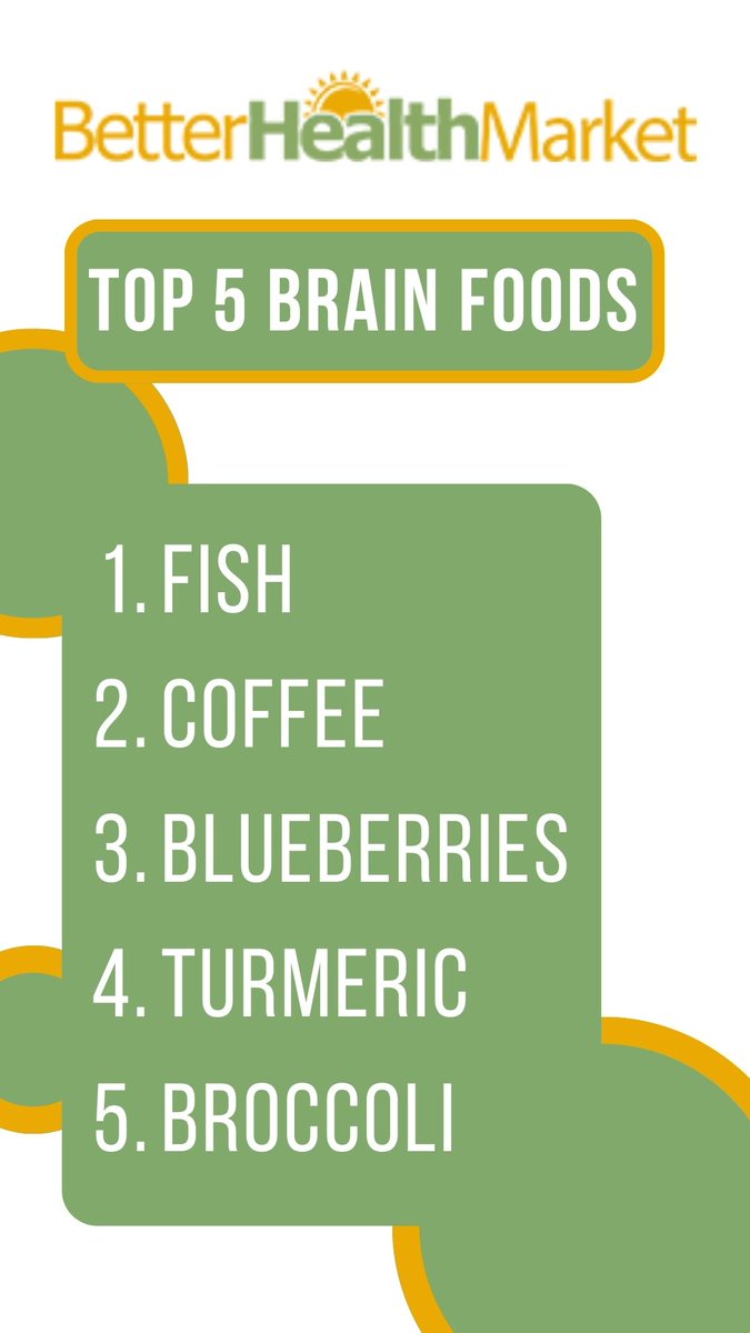 BetterHealthSto's tweet photo. Foods that are good for your brain can help keep this crucial organ healthy and improve your ability to do specific mental tasks, such as memory and concentration. Check out this list of the top 5 brain foods!

Read the article: https://t.co/7ocXJiwbsM

#brainhealth #betterhealth https://t.co/76BTwVriTN