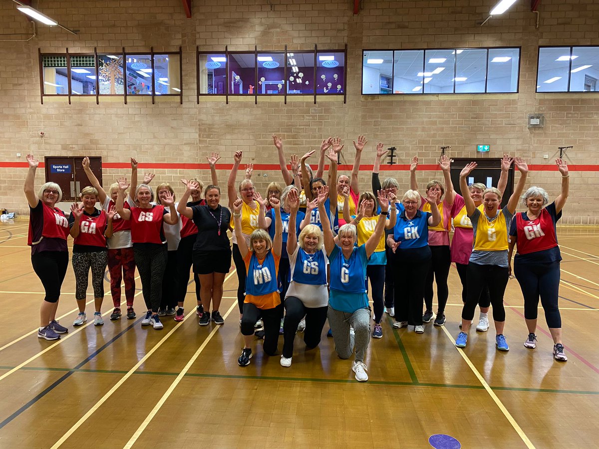 We had a great time at @LEEDS_2023 Walking Netball Celebration @PudseyLC. Thanks to everyone that took part. @LeedsGirlsCan @ActiveLeeds @LCC_OuterW_CC @WYNetball @WomensInstitute
